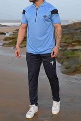 Gambluss Athleisure Dryfit Tracksuit- Royal/Navy - Gambluss Wardrobe