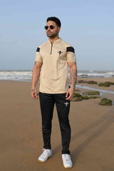 Gambluss Athleisure Dryfit Tracksuit- Milky/Black - Gambluss Wardrobe