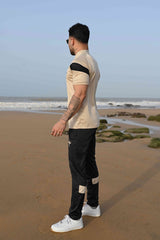 Gambluss Athleisure Dryfit Tracksuit- Milky/Black - Gambluss Wardrobe