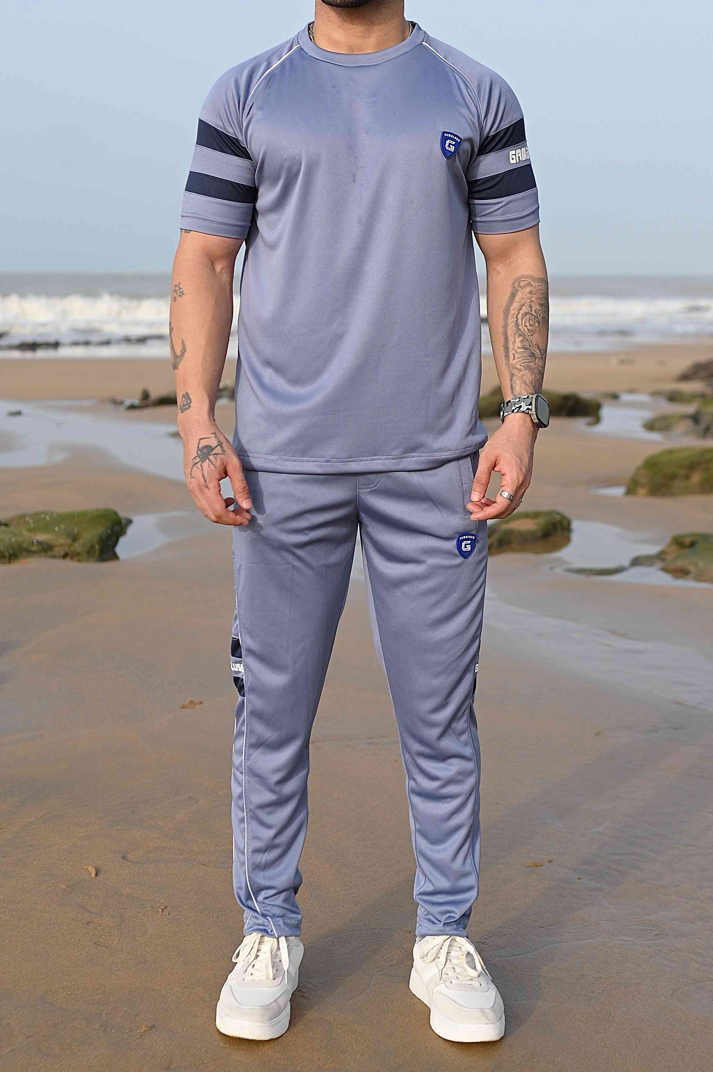Gambluss Power-flex Quickdry Tracksuit-Space Blue - Gambluss Wardrobe