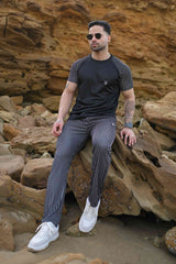 Gambluss Street-Sport Hybrid Dryfit Tracksuit- Black - Gambluss Wardrobe