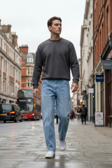 Gambluss Relaxed-Fit Pleated Pant - light blue-CP - Gambluss Wardrobe