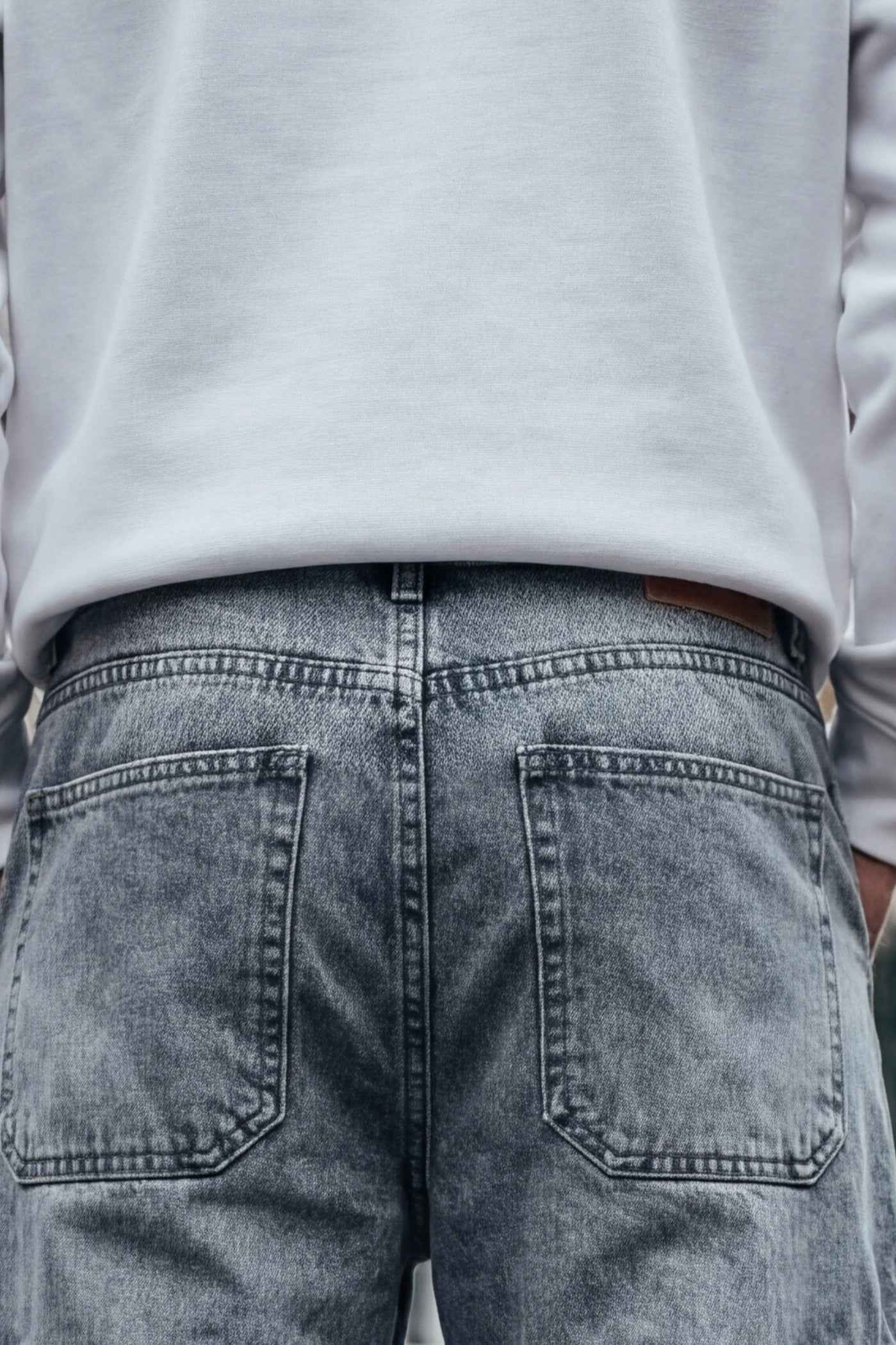 Gambluss Relaxed-Fit Cut-Pocket Pant - Gray - Gambluss Wardrobe