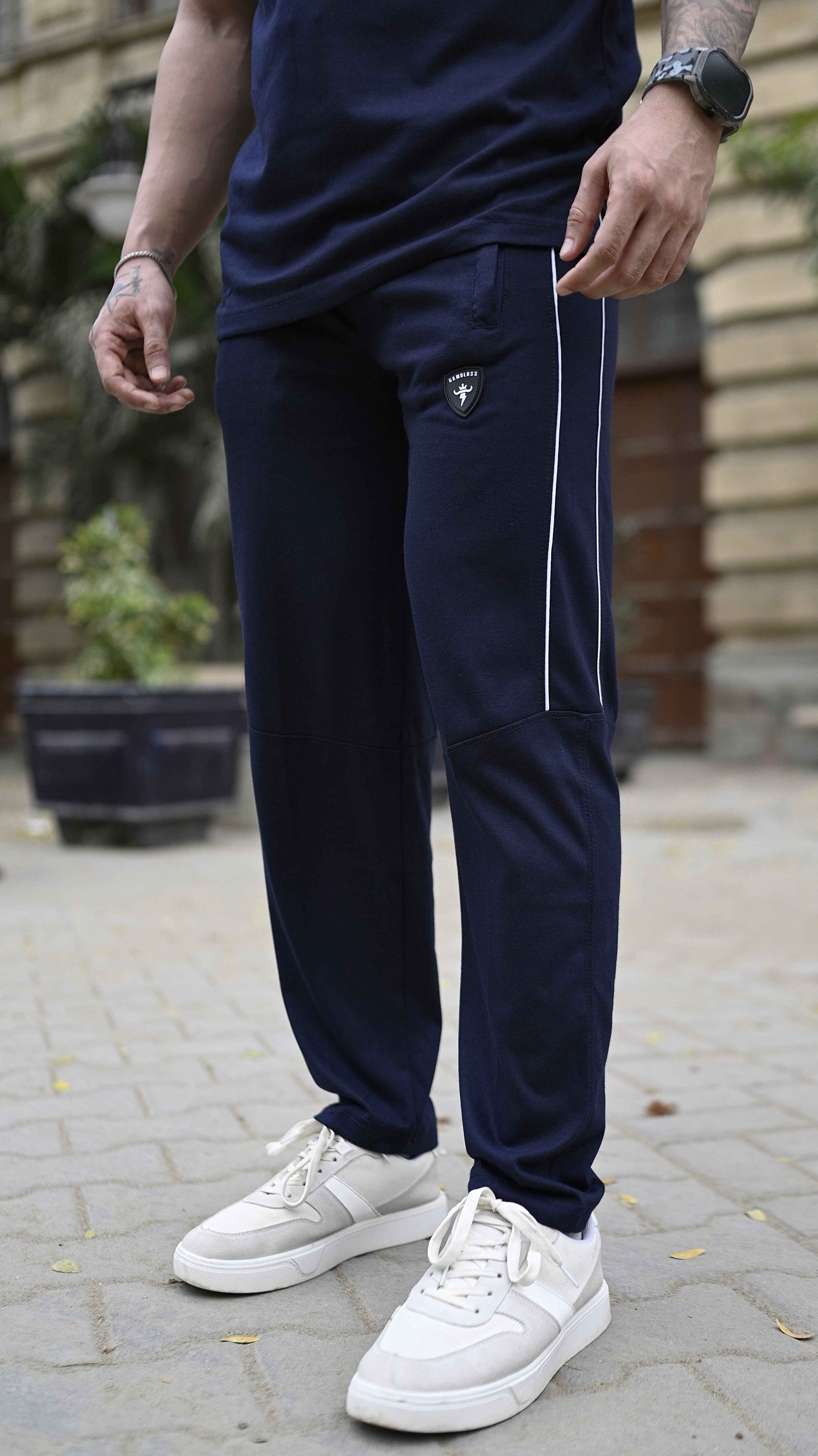 Gambluss Las-Vegas Cotton Twinset- Navy - Gambluss Wardrobe