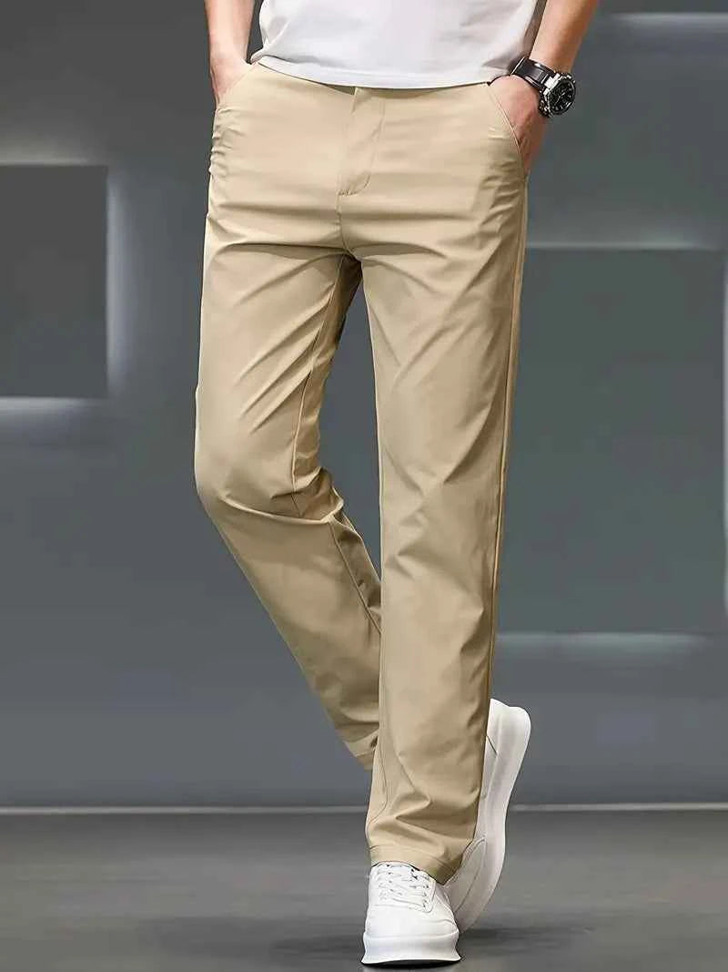 Gambluss Camel Twill Cotton Pant - Gambluss Wardrobe