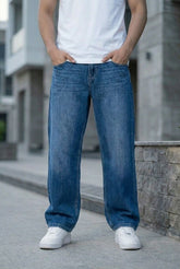 Gambluss Essential Relaxed-Fit Pant- Navy Blue