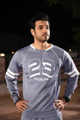 Gambluss Space Blue Momentum Tracksuit | Imported Scuba 4-Way Stretch - Gambluss Wardrobe