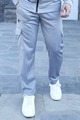 Gambluss Fitness Stretchable Winter Trouser- Grey - Gambluss Wardrobe