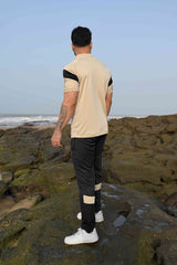 Gambluss Athleisure Dryfit Tracksuit- Milky/Black - Gambluss Wardrobe
