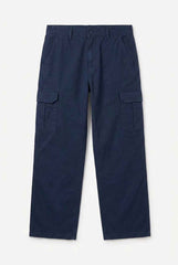 Relaxed Fit Baby Canvas Cotton Cargo Pant – Navy
